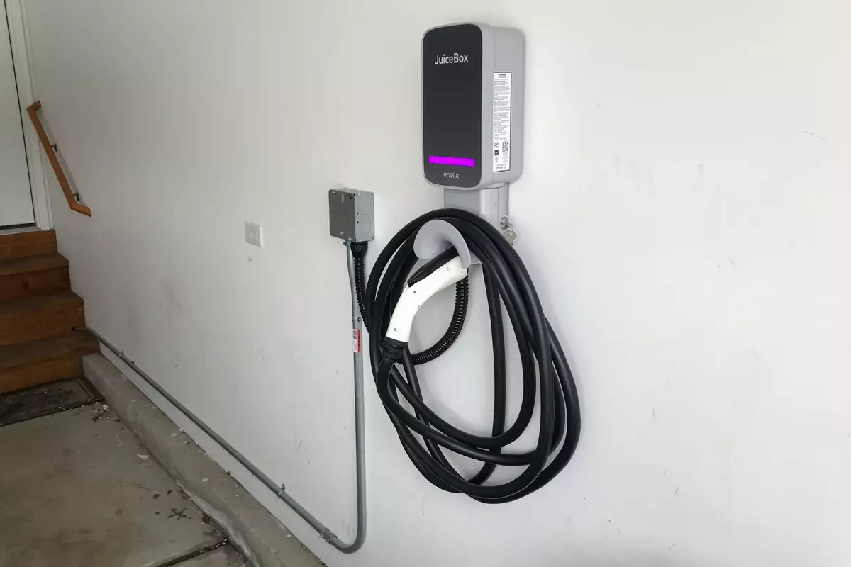 Juice box 2024 charger installation