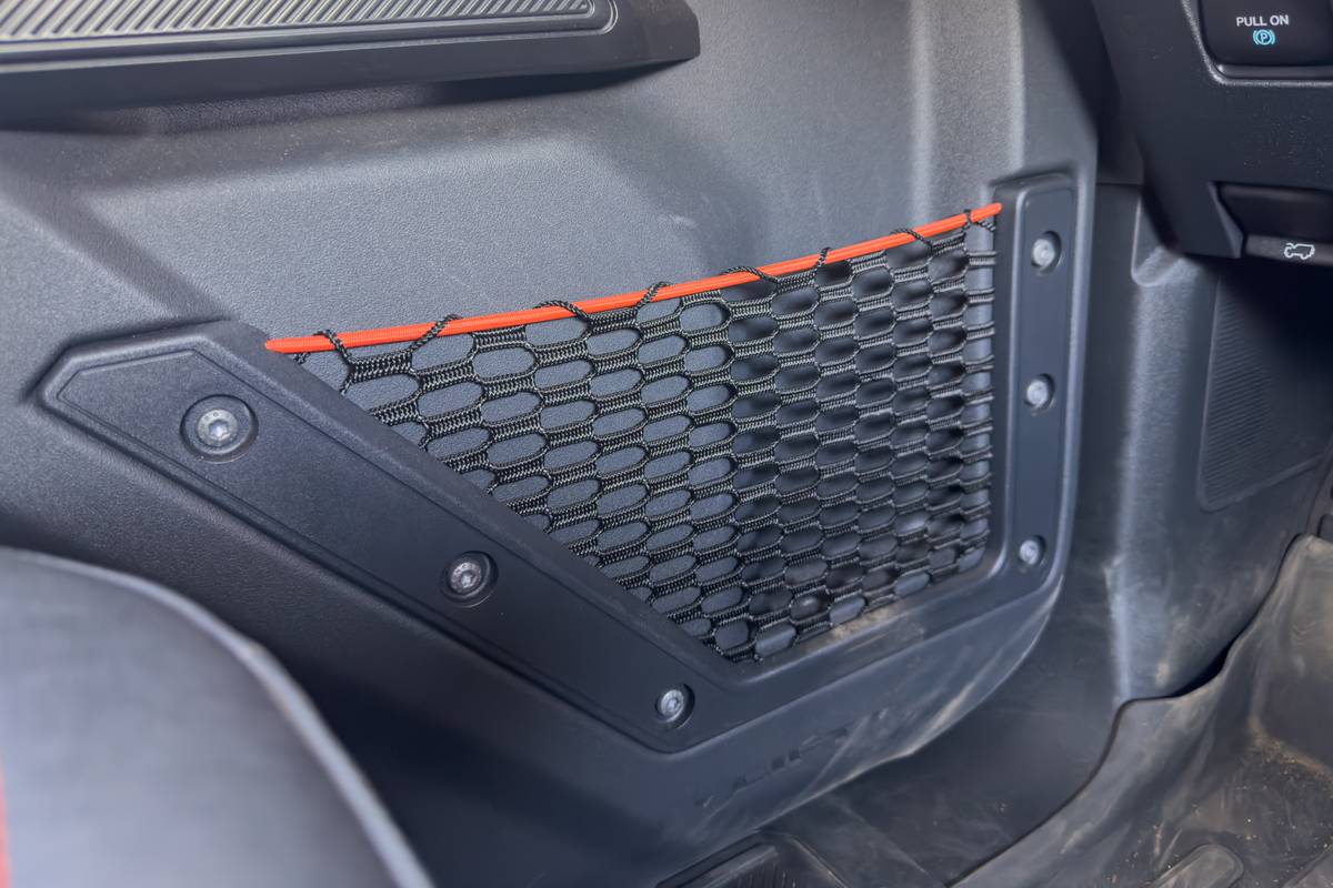 ford bronco stroppe edition 2025 48 interior door detail jpg