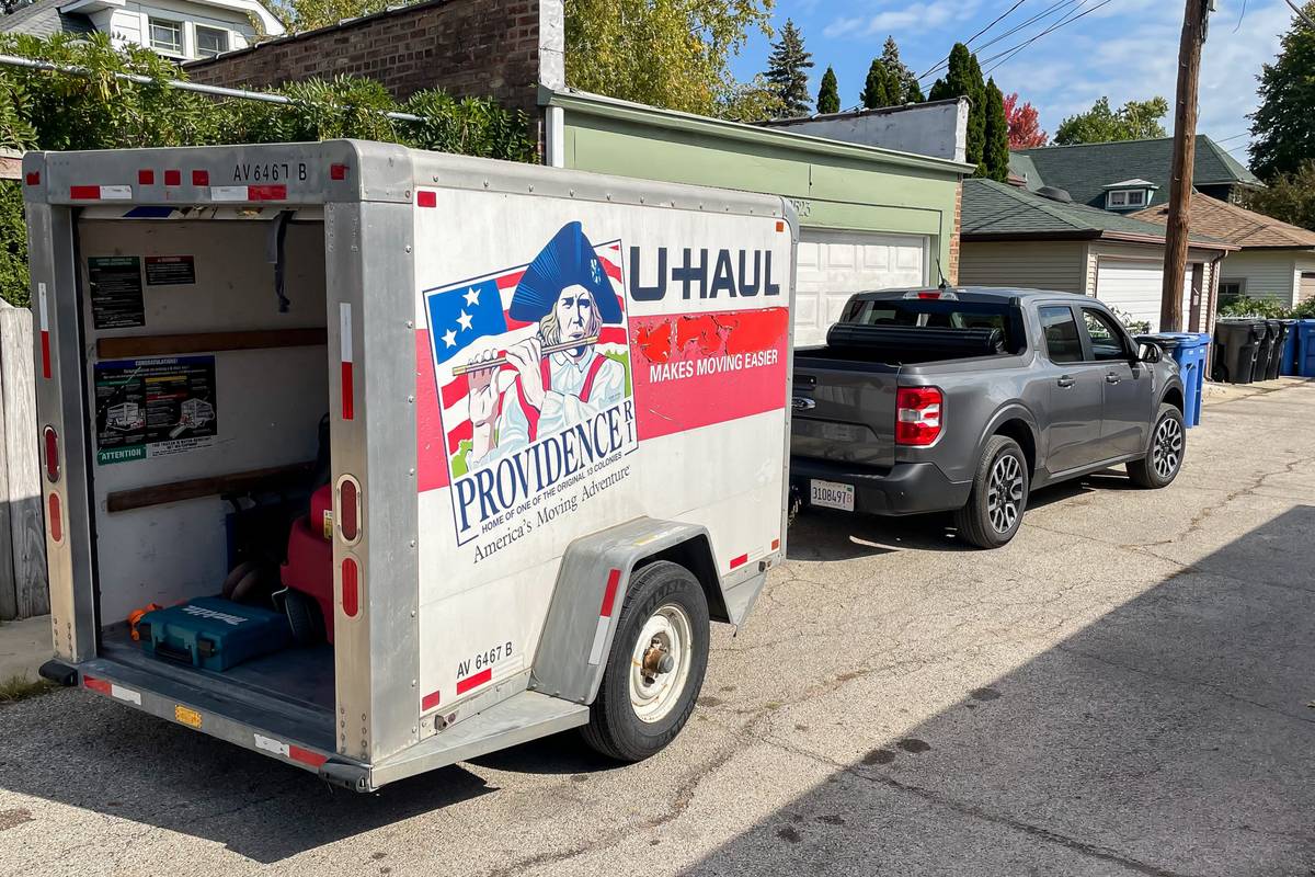 What It's Like Towing With a 2022 Ford Maverick Hybrid