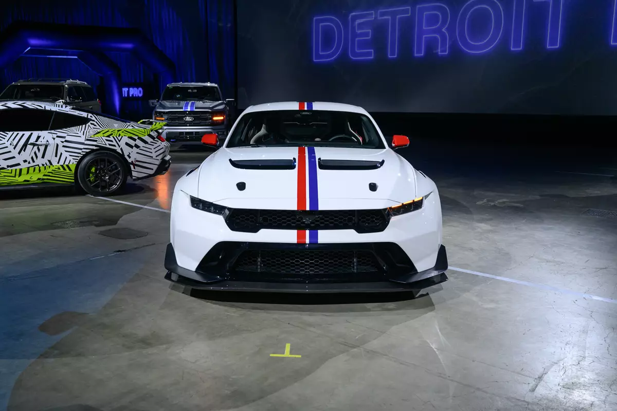 2025 Ford Mustang GTD Spirit of America Up Close Awesomely Pointless