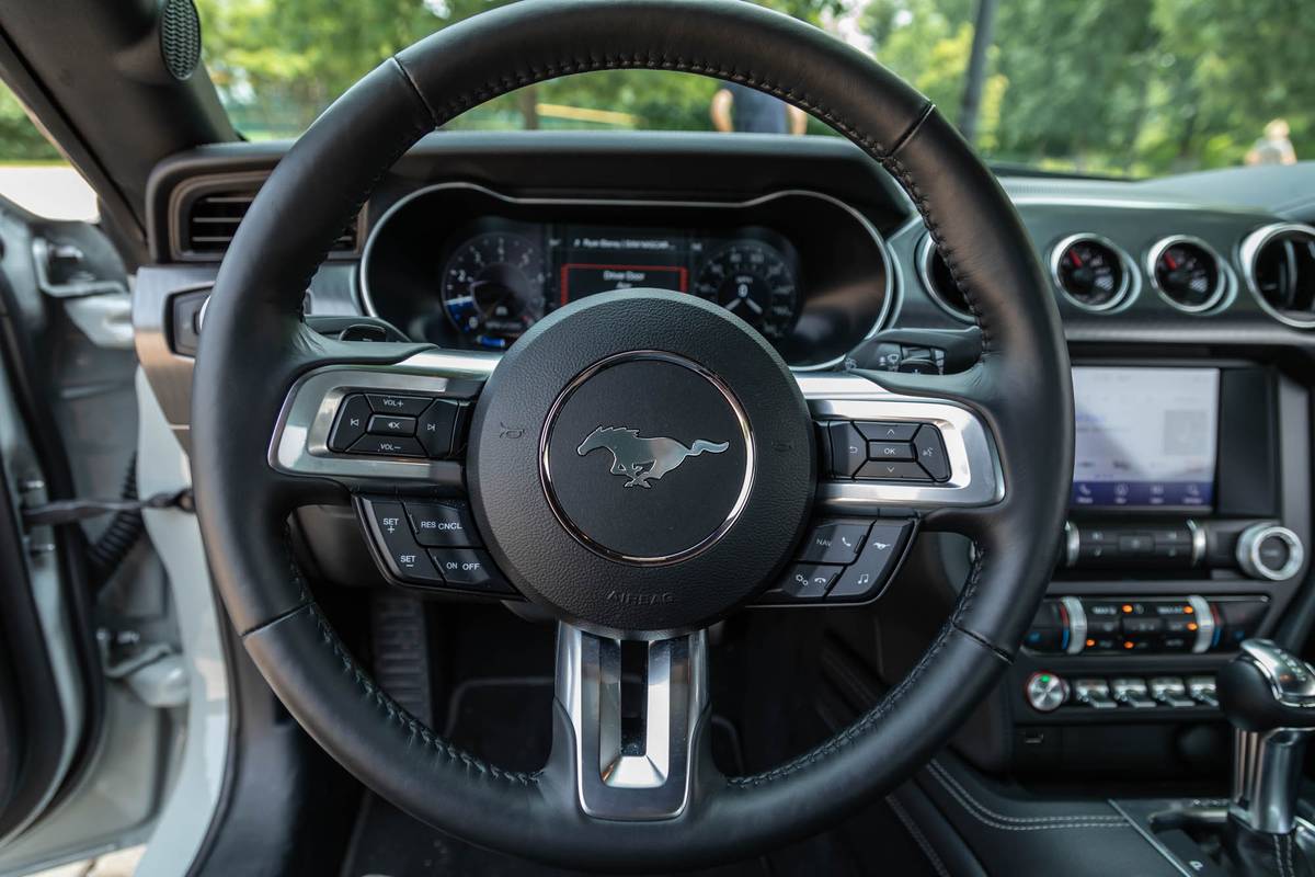 ford mustang mach 1 2021 27 front row interior steering wheel jpg
