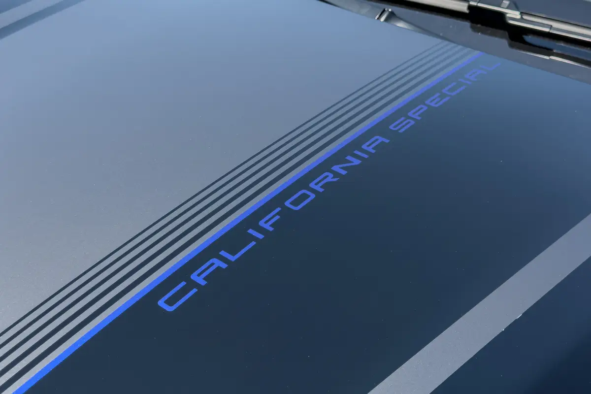 ford mustang mach e gt california special 2026 06 exterior hood badge scaled jpg