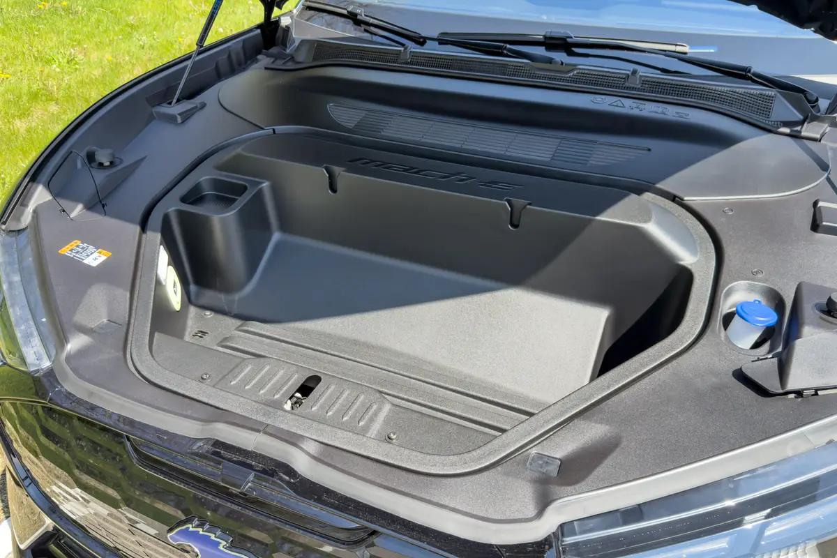 ford mustang mach e gt california special 2026 07 interior frunk scaled jpg