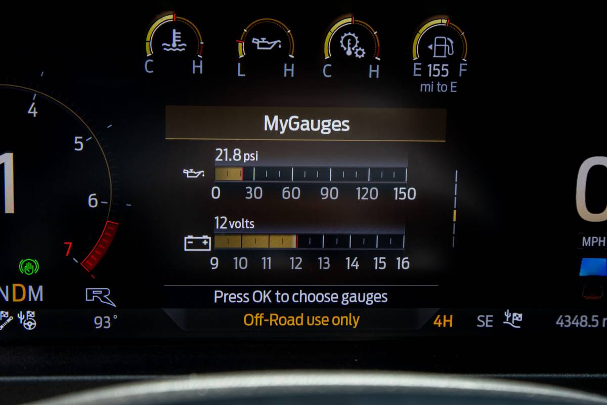 ford ranger raptor supercrew 4x4 2024 66 interior instrument panel scaled jpg