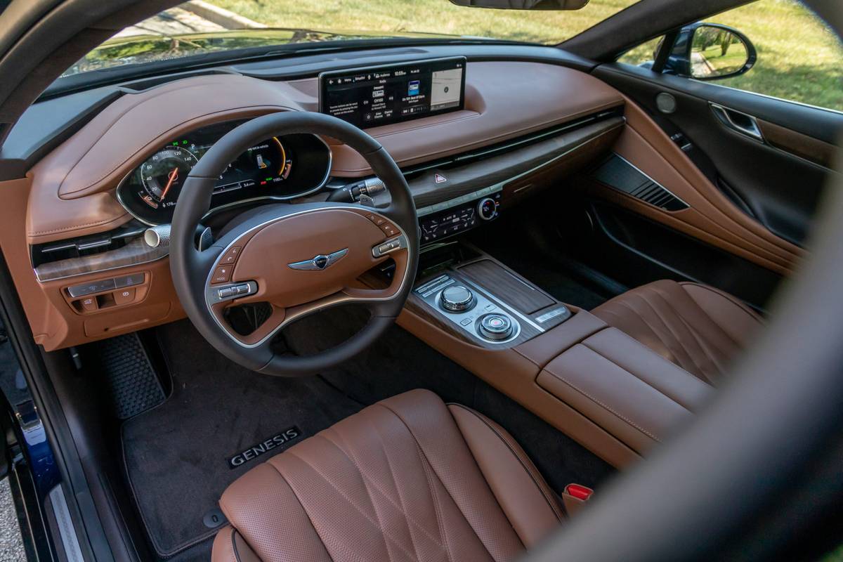 genesis electrified g80 2023 16 interior front row scaled jpg