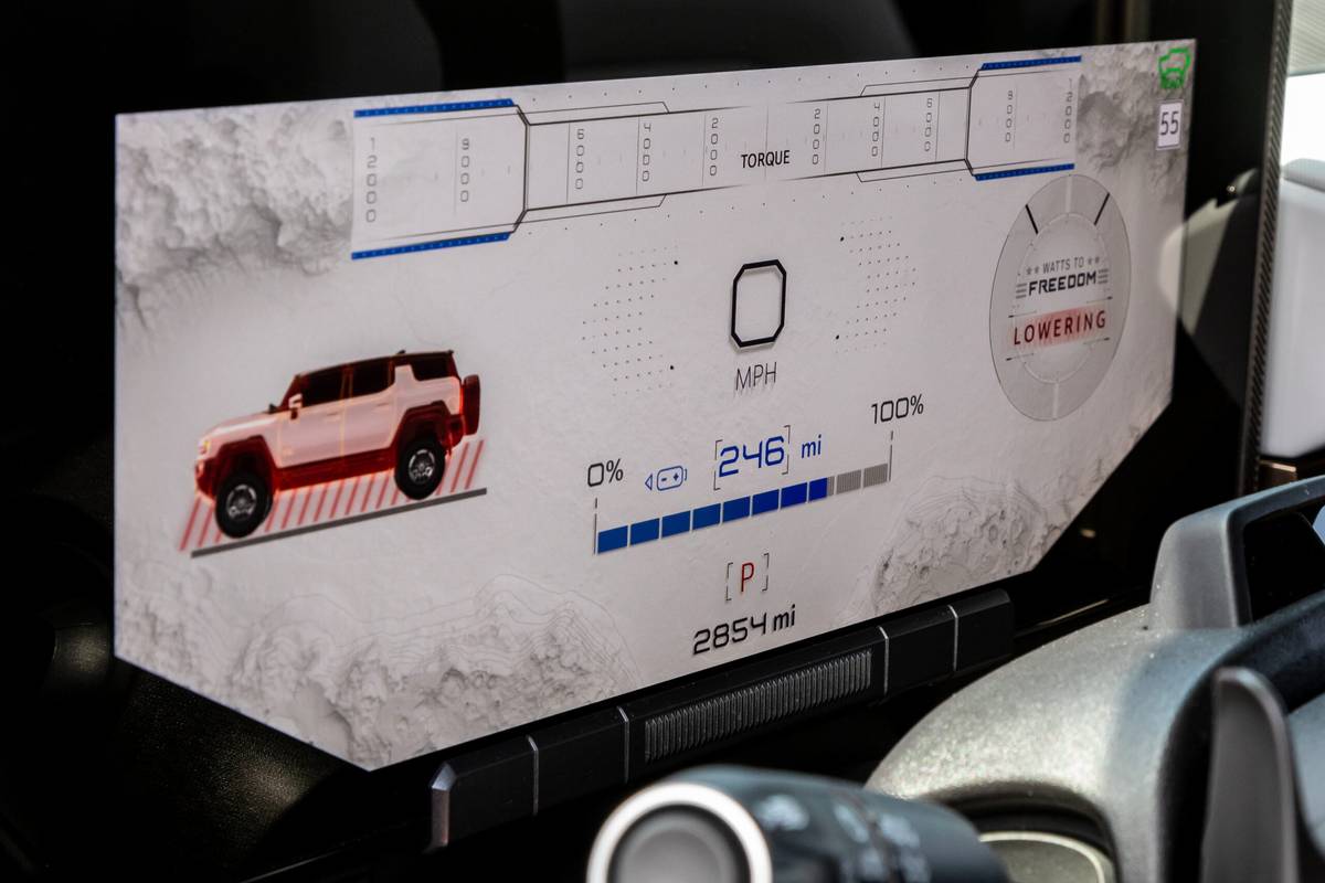 gmc hummer ev 3x 2024 14 interior center stack display scaled jpg