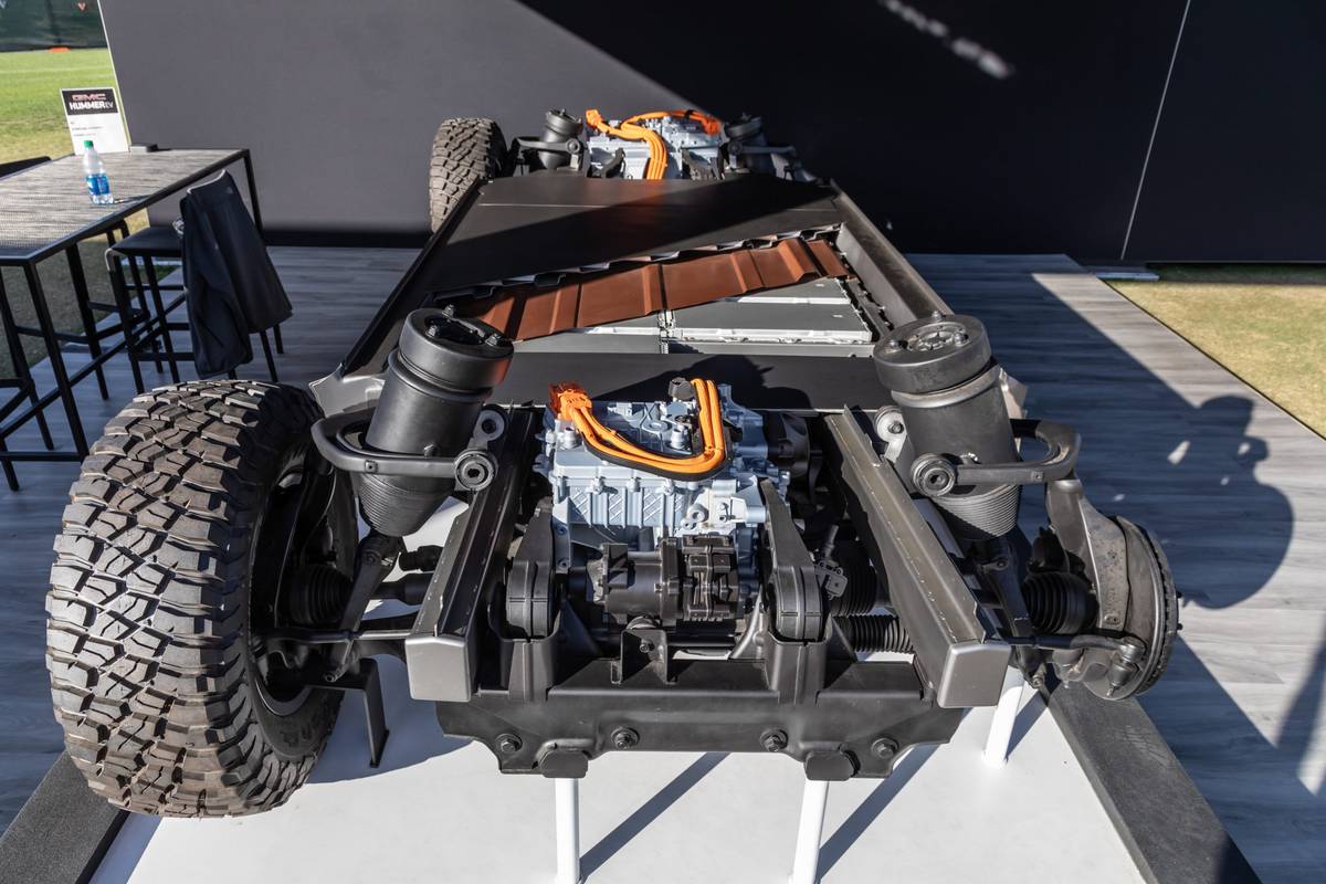 Hummer ev store drivetrain