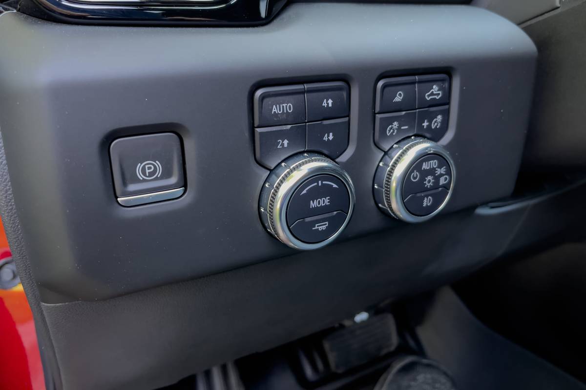 gmc sierra 1500 at4x 2022 27 interior dashboard controls scaled jpg