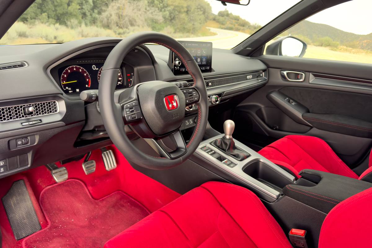 honda civic type r 2026 16 interior front row jpg