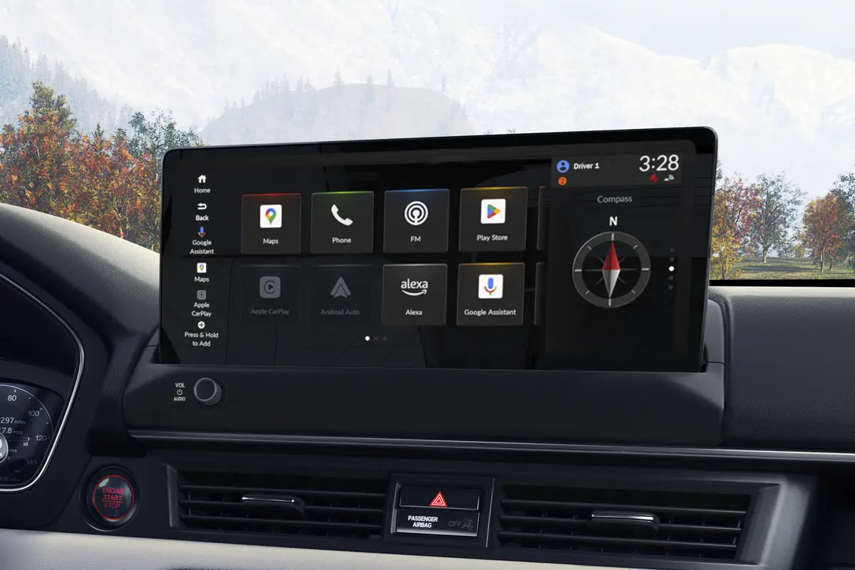 honda pilot elite 2026 05 interior center stack display oem jpg
