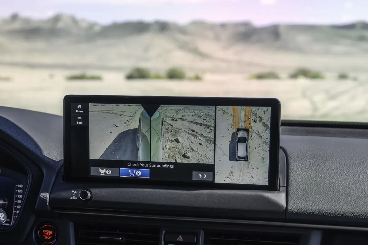 honda pilot trailsport 2026 14 interior center stack display oem jpg