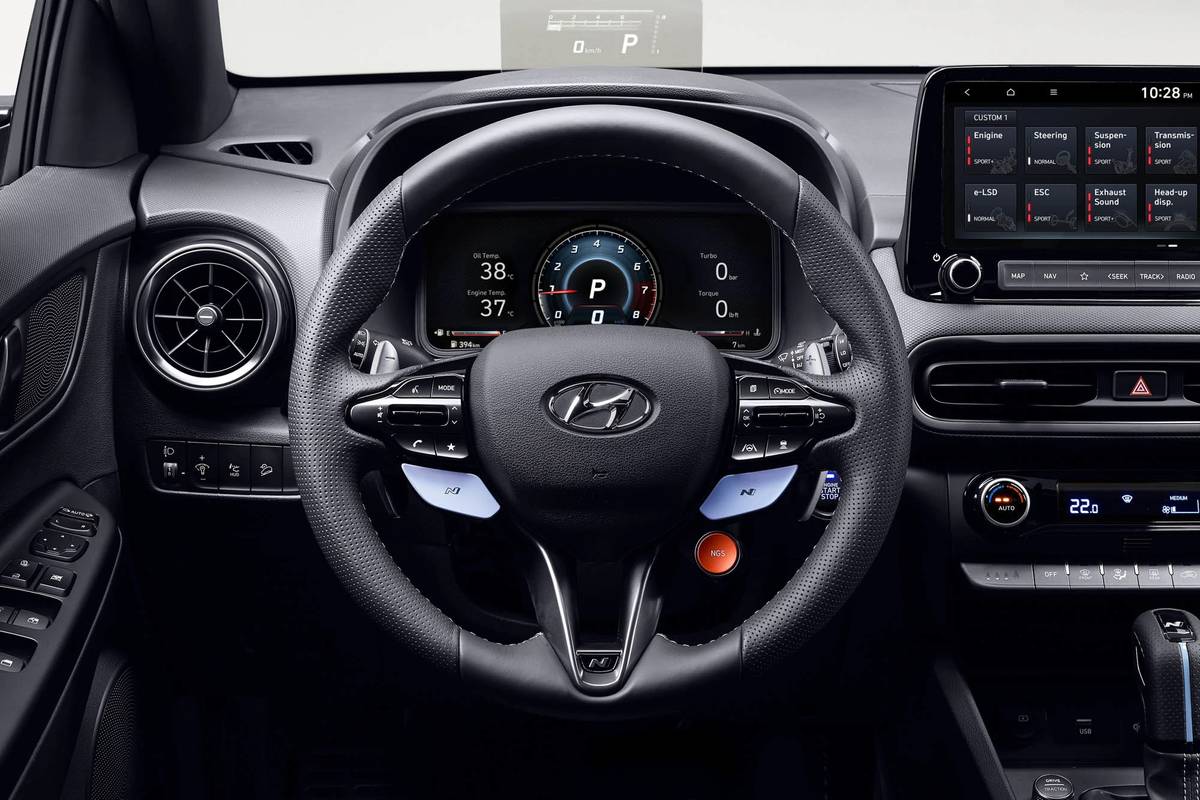 hyundai kona n 2022 oem 01 front row  interior  steering wheel jpg