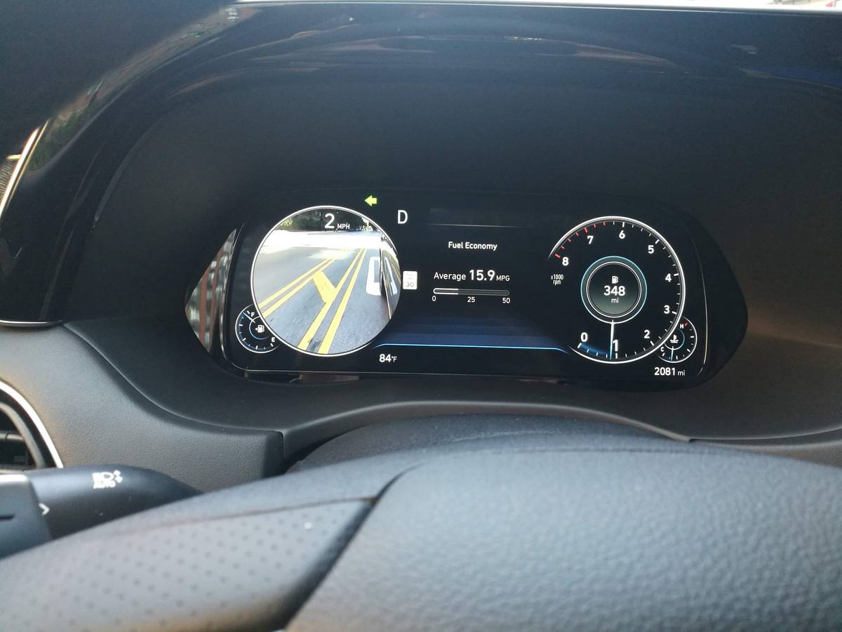 hyundai palisade 2020 07 camera  front row  instrument panel  interior  safety tech jpg