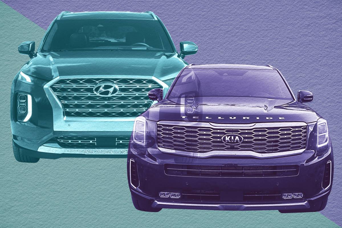 Hyundai Palisade 2021 vs Kia Telluride 2021