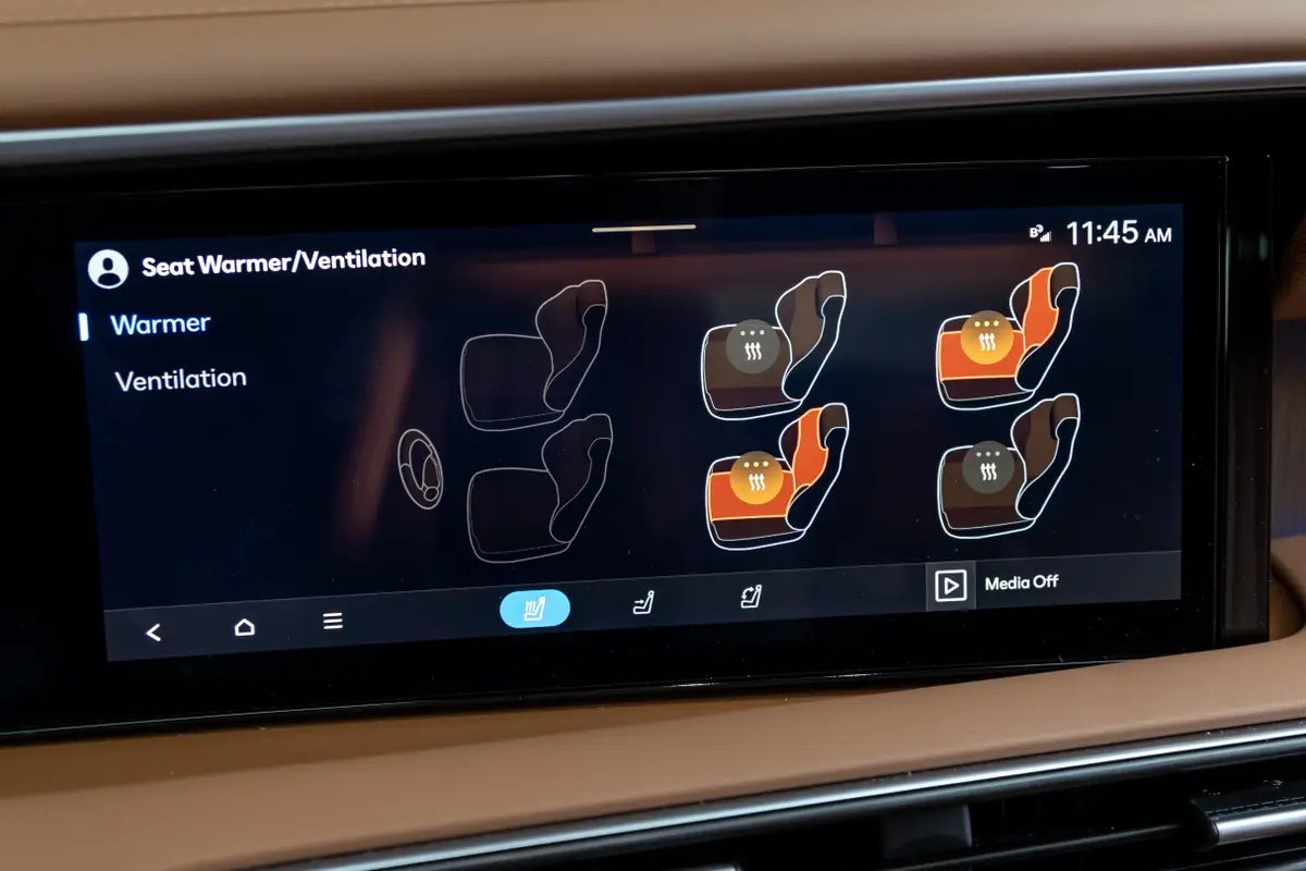 hyundai palisade hybrid calligraphy 2026 17 interior center stack display jpg