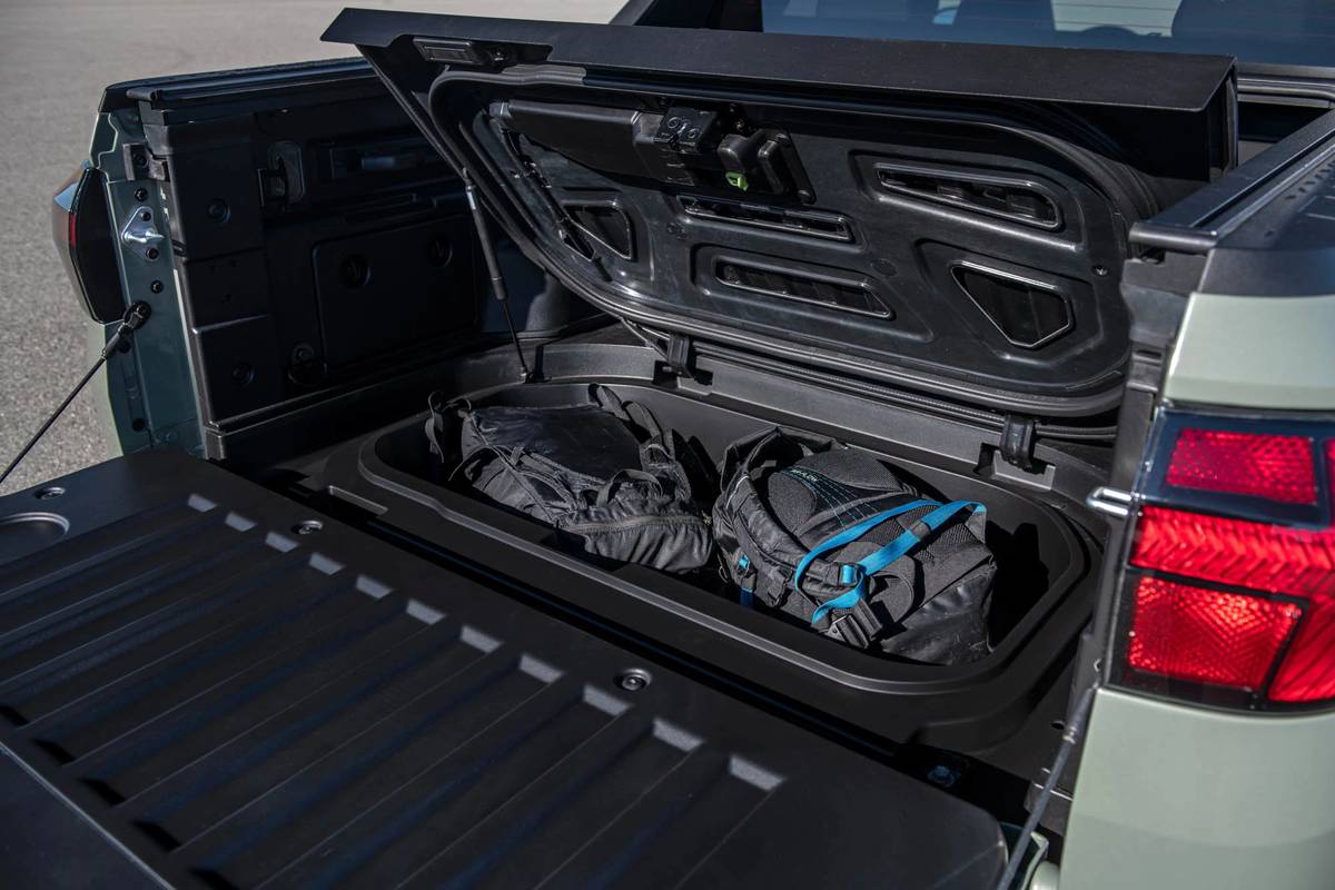 Hyundai Santa Cruz 2022 Oem 09 Bed  Exterior  Storage 