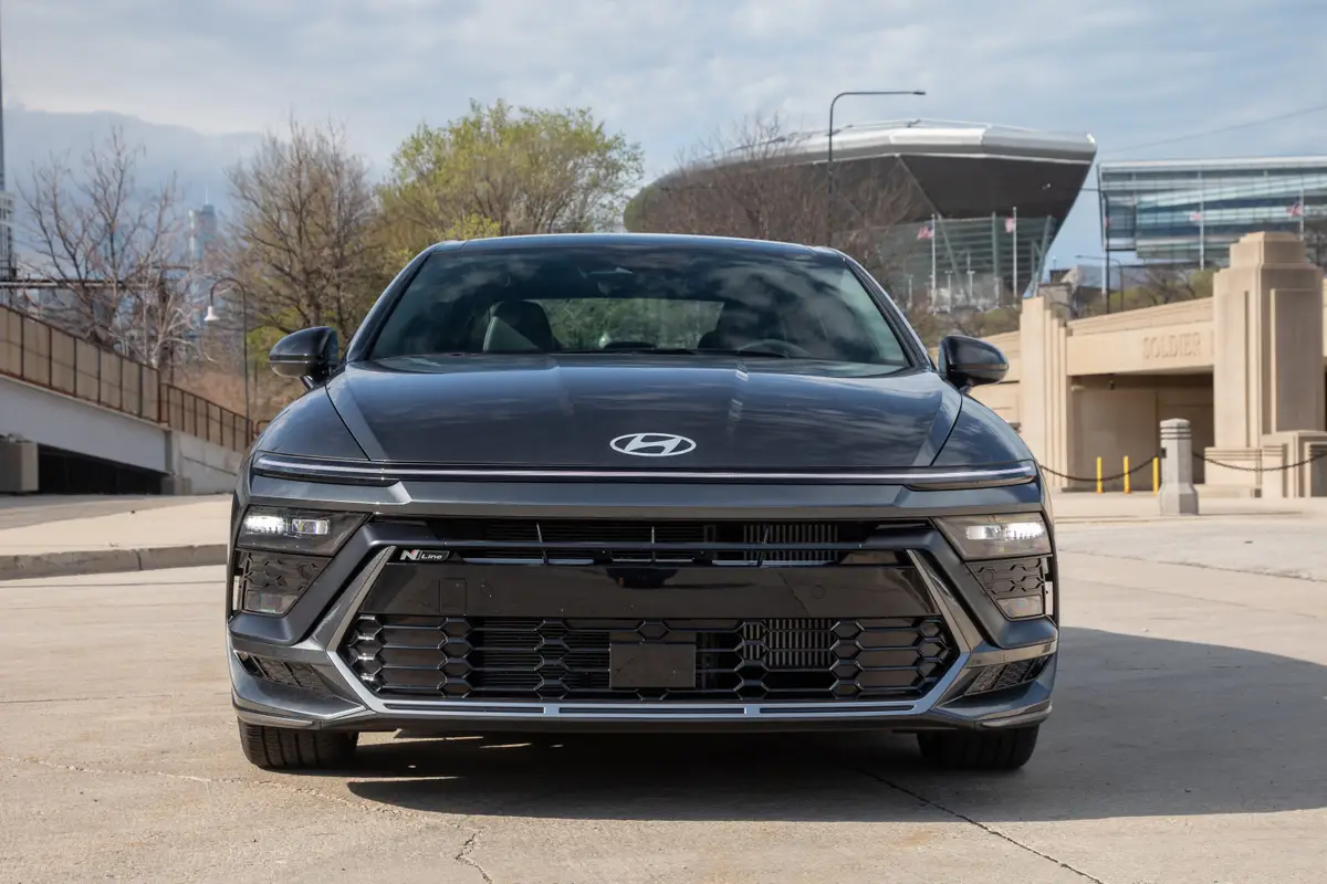 hyundai sonata n line 2025 02 exterior front jpg