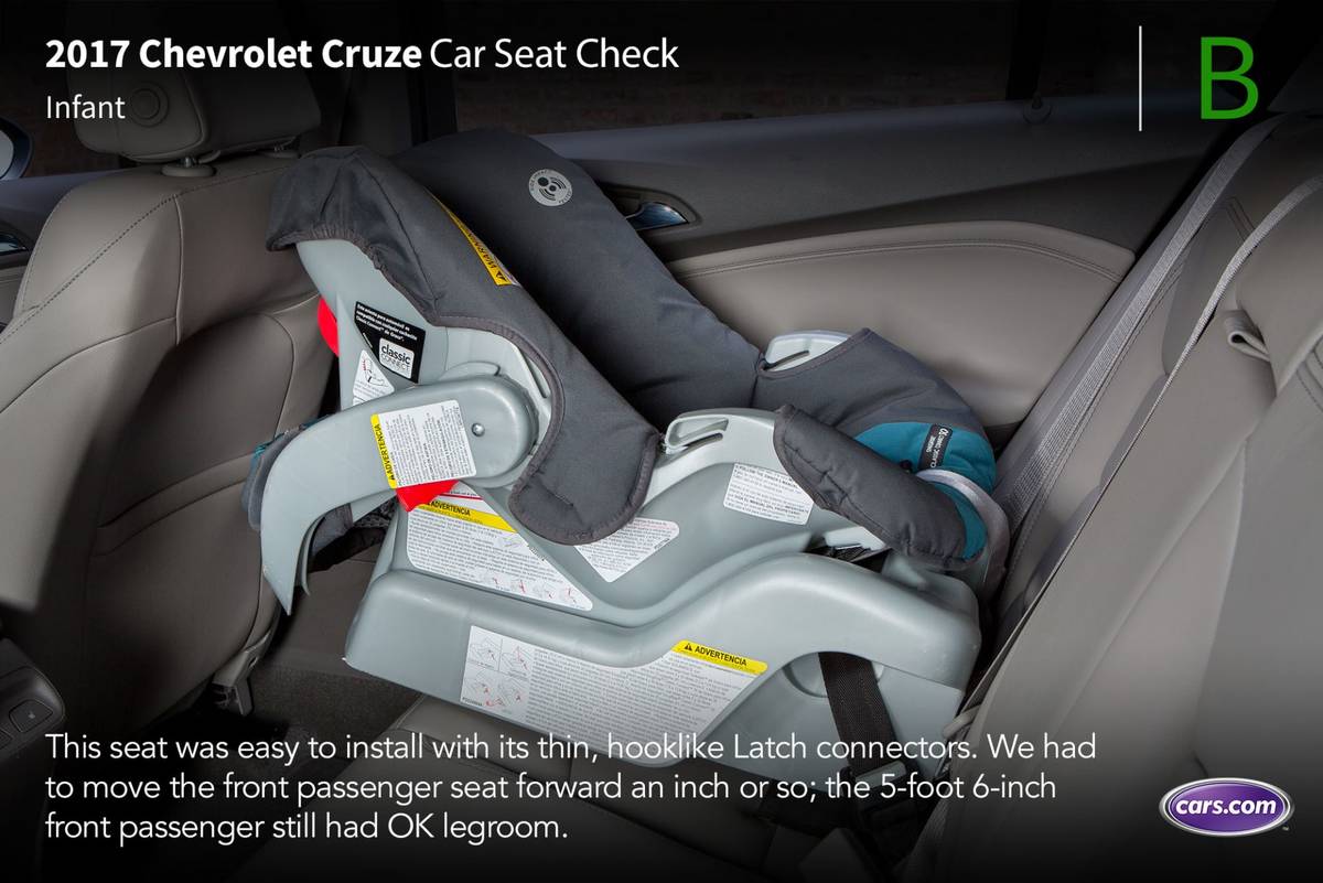 2012 chevy cruze car seat clearance installation