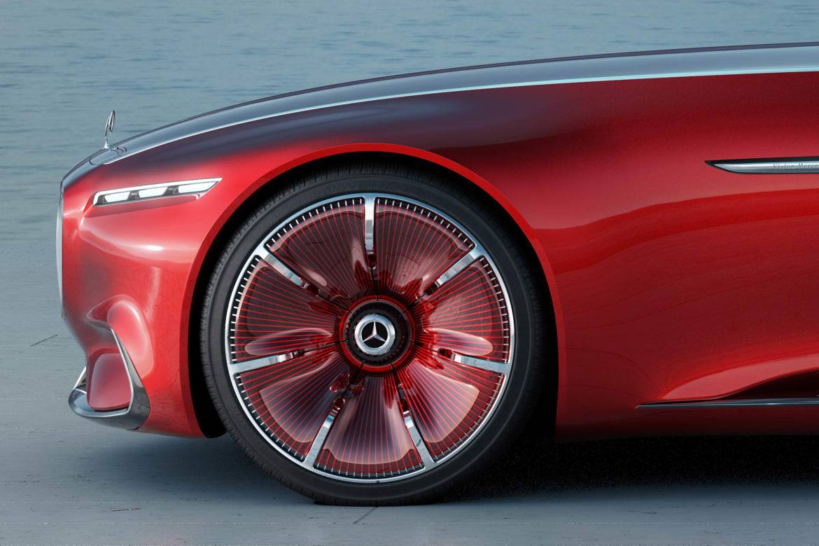 The Mercedes-Maybach 6 Concept Is a 738-Horsepower Electric Luxury
