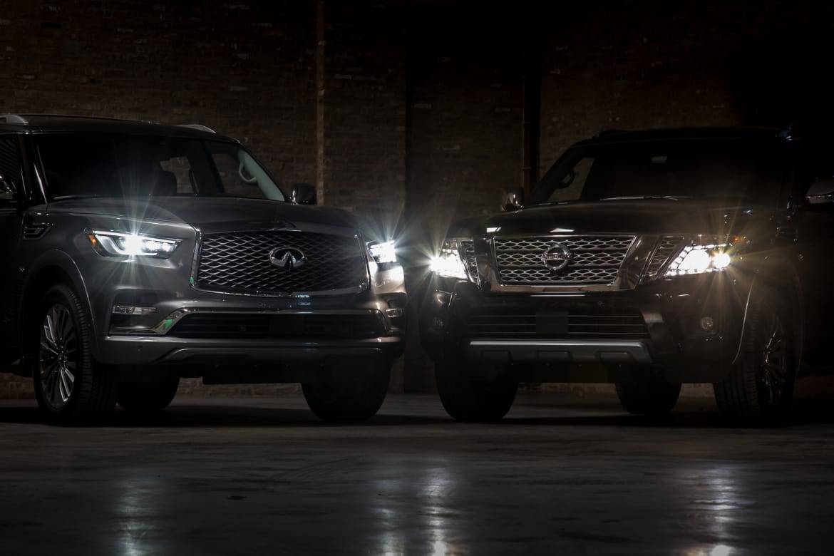 2018 Infiniti QX80 Vs. 2018 Nissan Armada Is the Luxury Badge