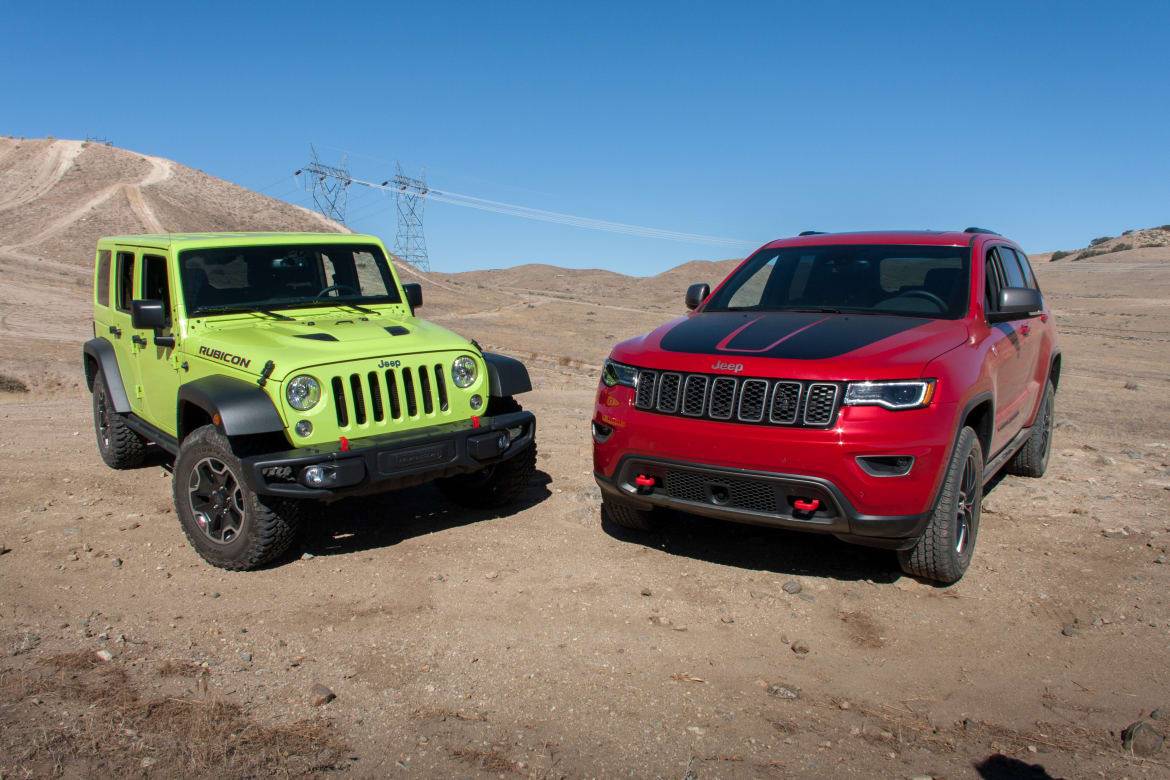 Ultimate Jeep Head-to-Head: Wrangler Rubicon Versus Grand Cherokee  Trailhawk 