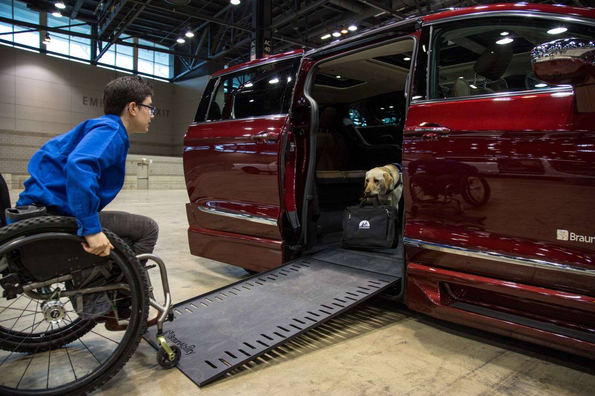 Chrysler Pacifica BraunAbility | Cars.com photo by Angela Conners