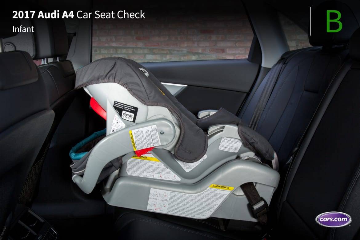 Audi infant car clearance seat