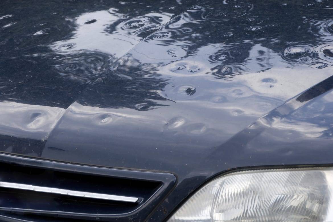 There Ll Be Hail To Pay Car Owners Beware Hail Damage Season Is Upon Us News Cars Com