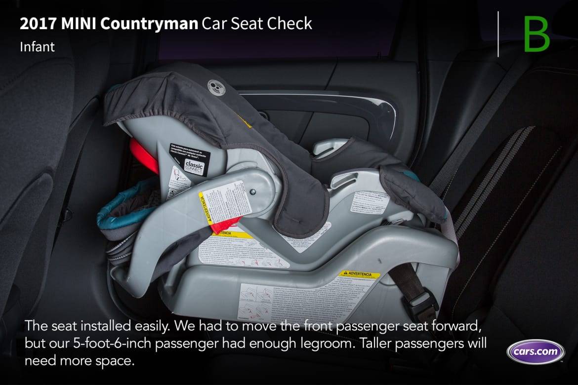 2017 Mini Countryman Car Seat Check