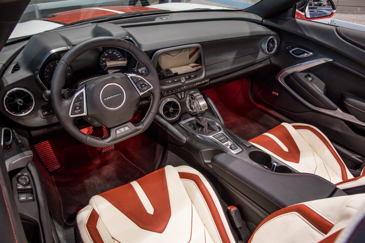 Custom Blackhawks Chevy Camaro Takes Center Ice at Chicago Auto Show ...