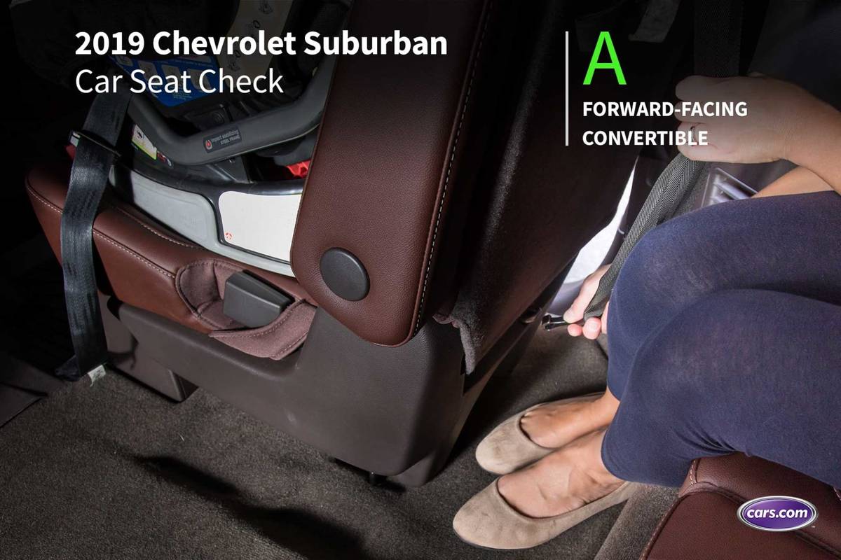 Installing car seat hotsell in 3rd row suburban