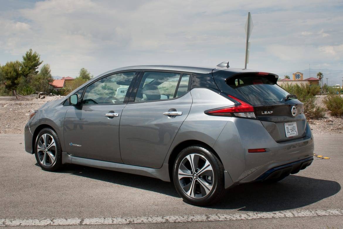 range of a 2018 nissan leaf