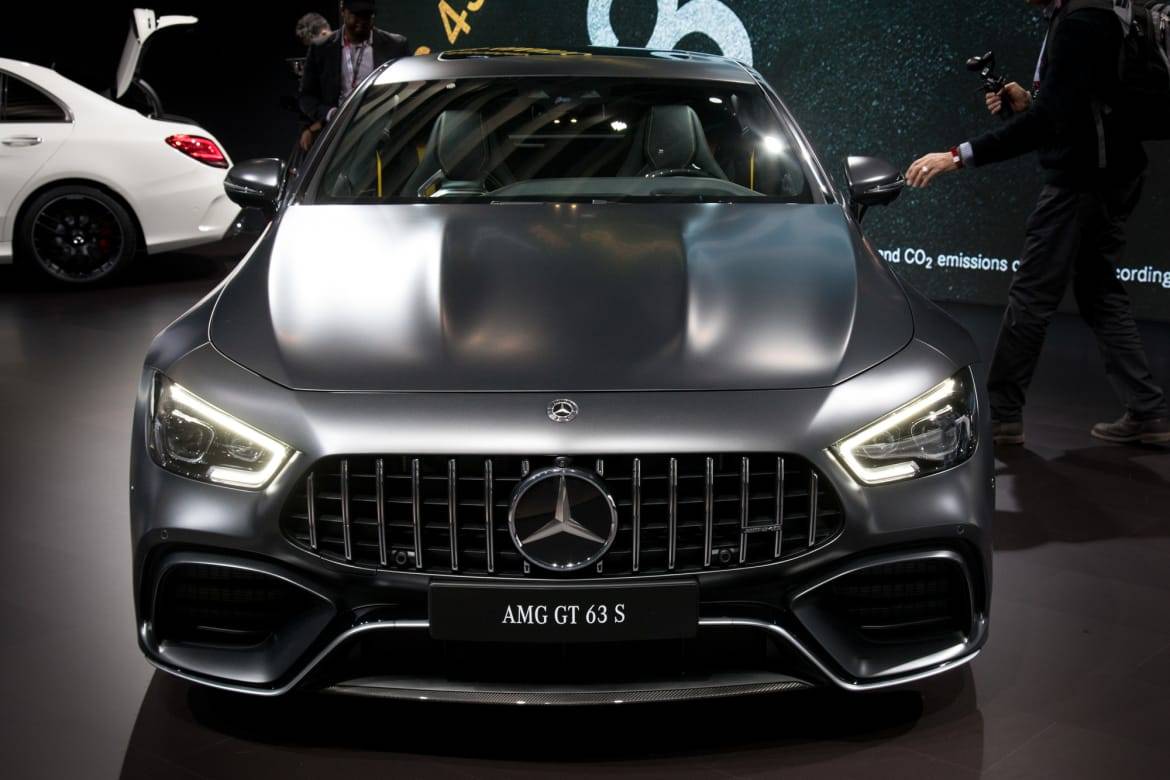 19 Mercedes Amg Gt 4 Door A Not Ridiculous 4 Door Coupe News Cars Com