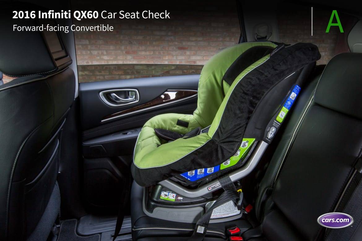 Infiniti qx60 2025 car seat installation