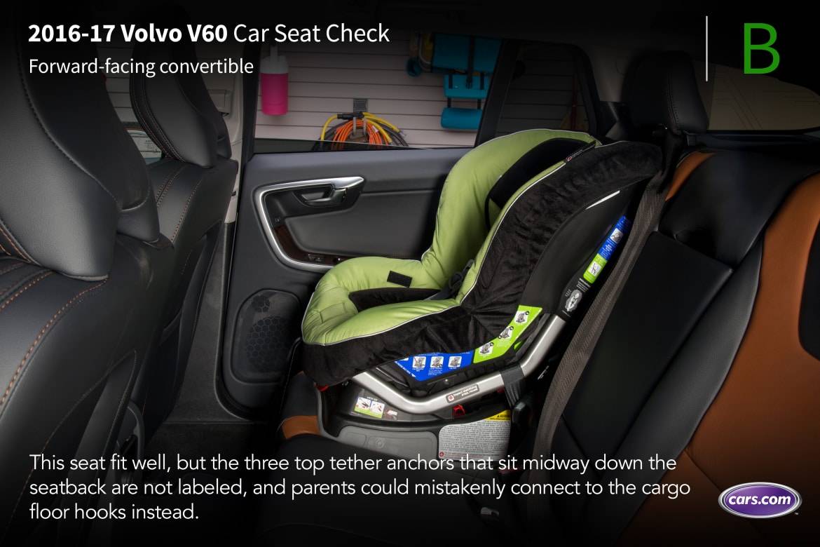 Volvo v60 clearance child seat