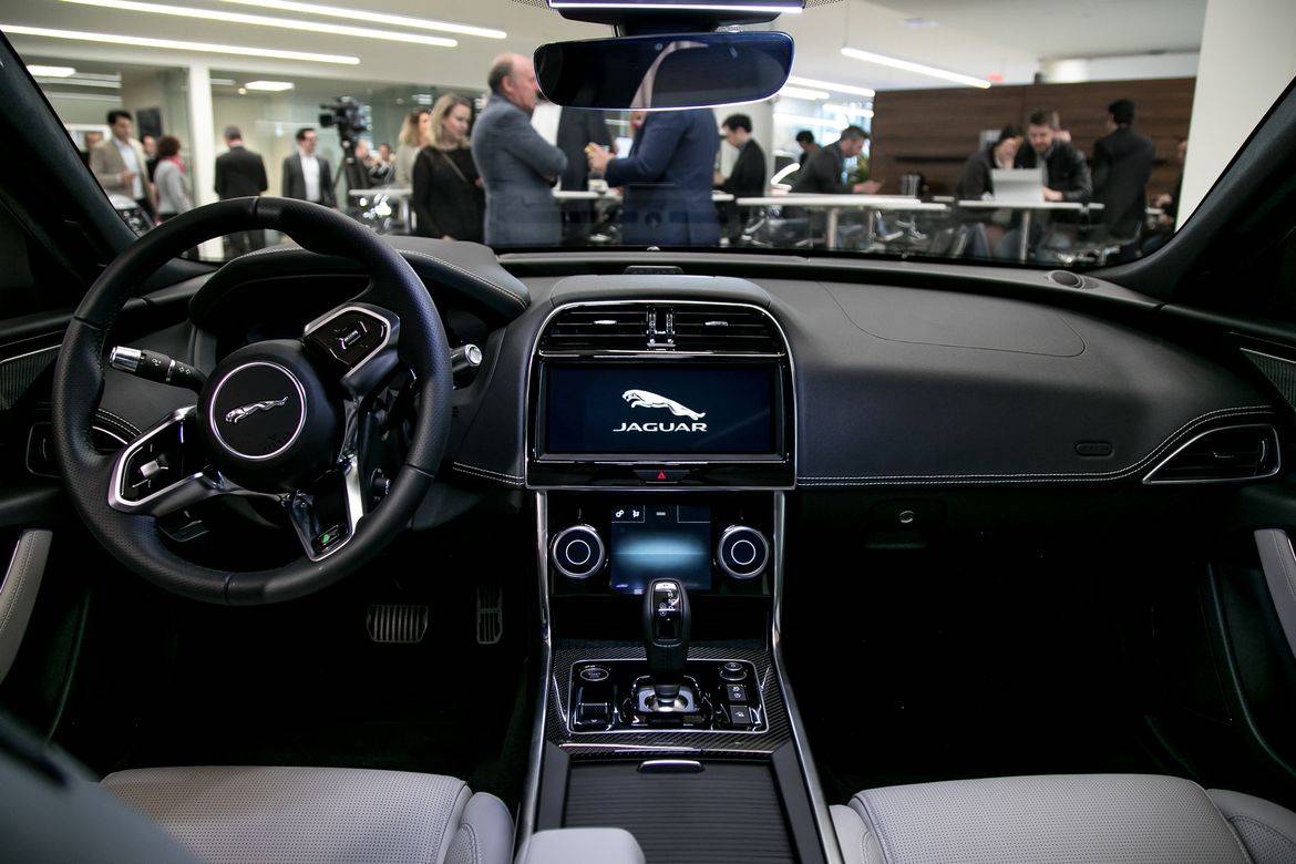 Jaguar Car Interior 2020