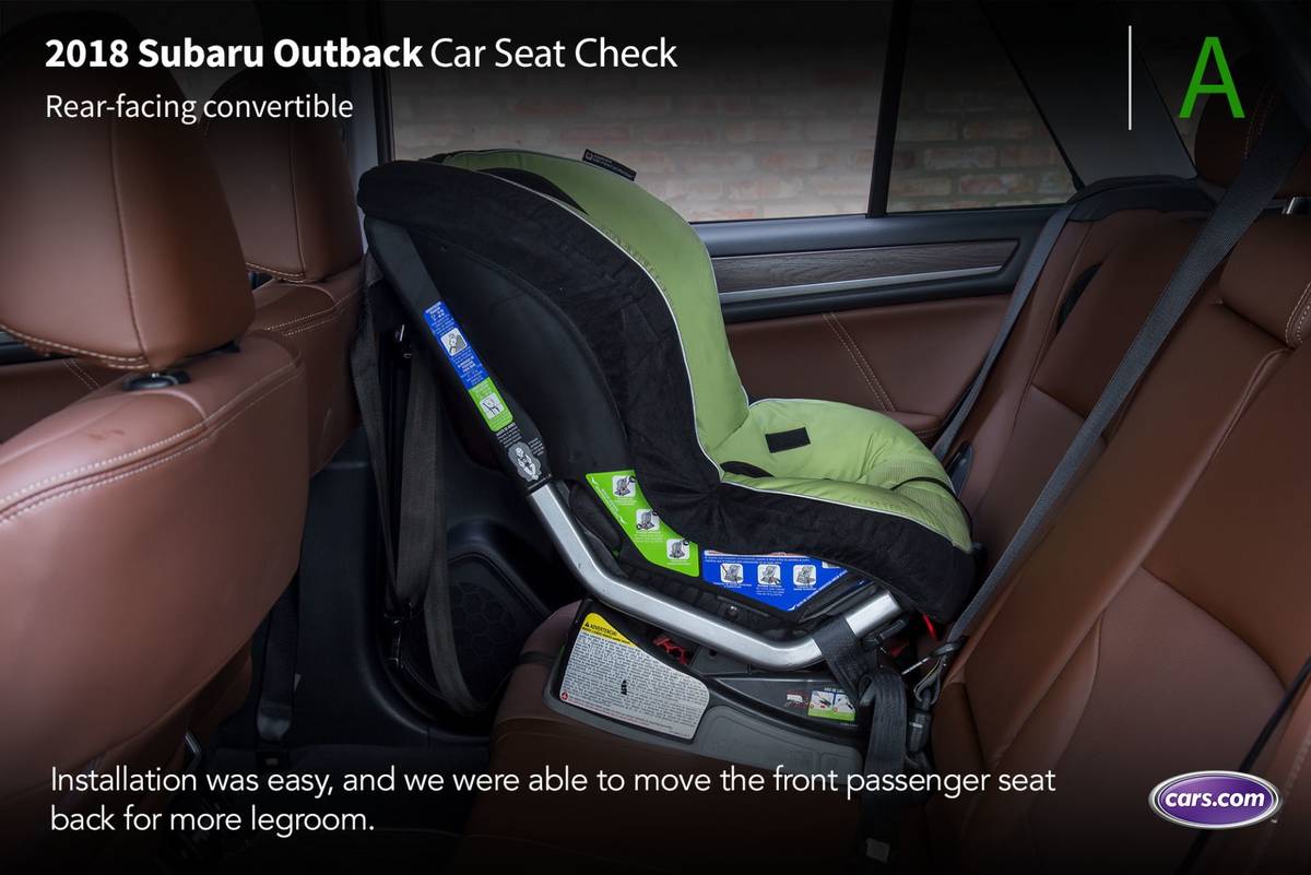 2018 subaru outback car shop seat installation