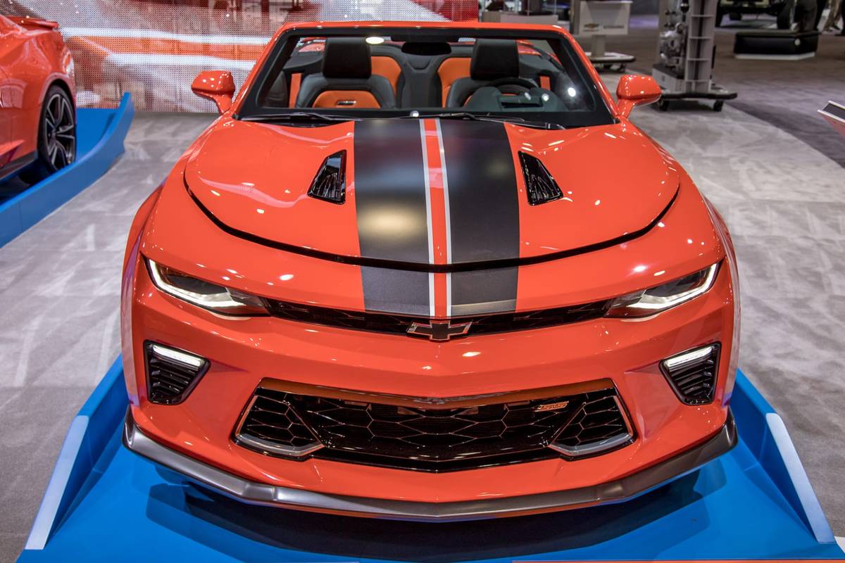 Chevrolet Camaros at SEMA: Orange Is the New Track | News | Cars.com