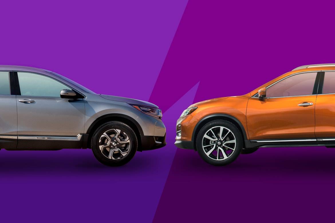 2017 nissan rogue vs honda cr v