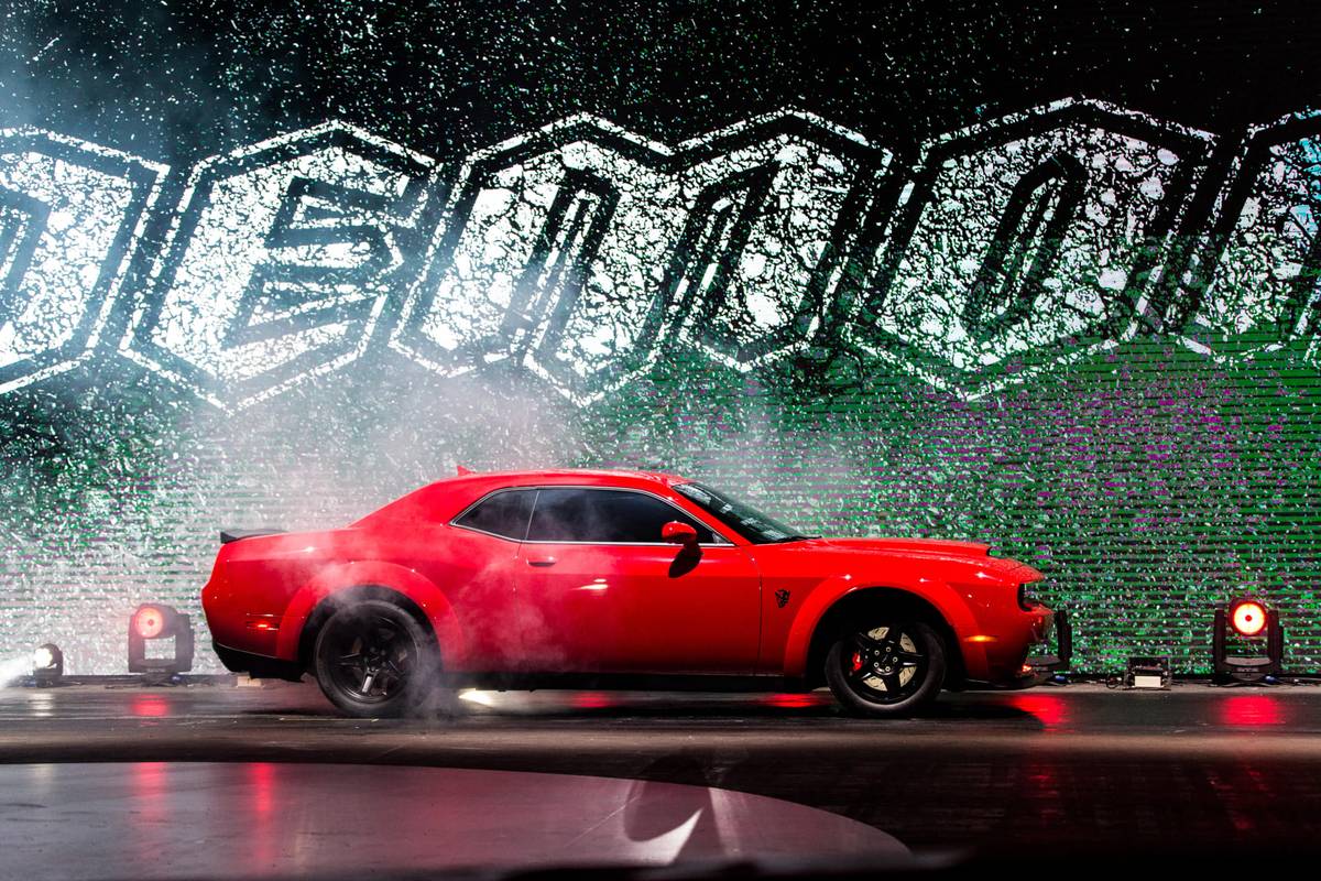 2018 Dodge Challenger SRT Demon | Cars.com photo by Angela Conners