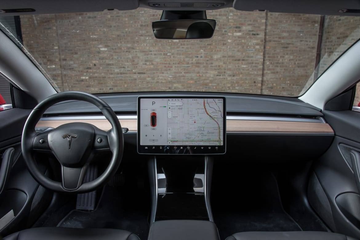 Tesla touch store screen price