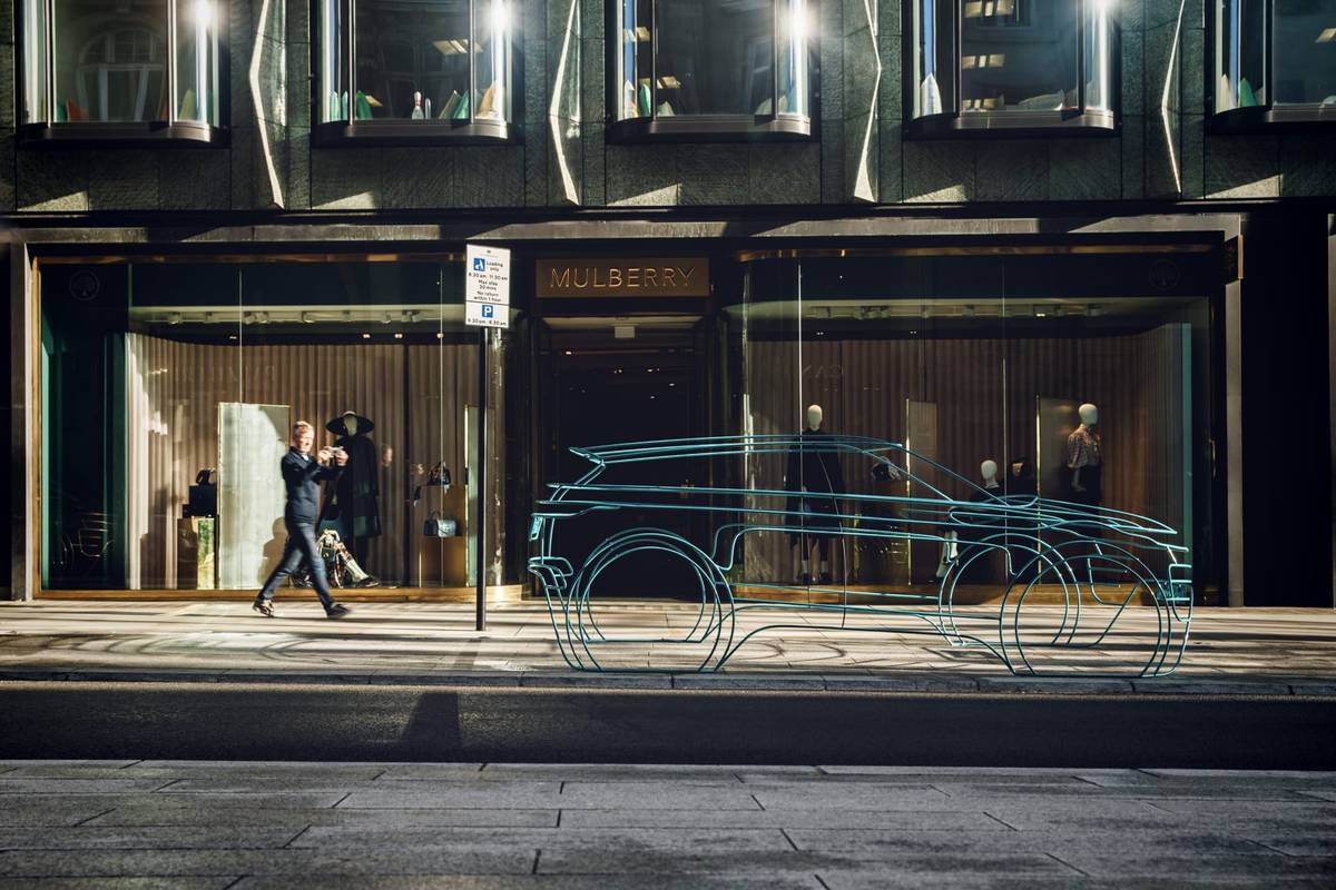 Second-generation Land Rover Range Rover Evoque wire representation