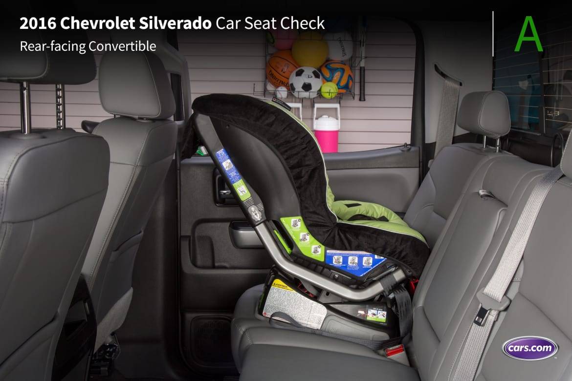 2018 Chevrolet Silverado Crew Cab Car, Can You Put Car Seat In Extended Cab
