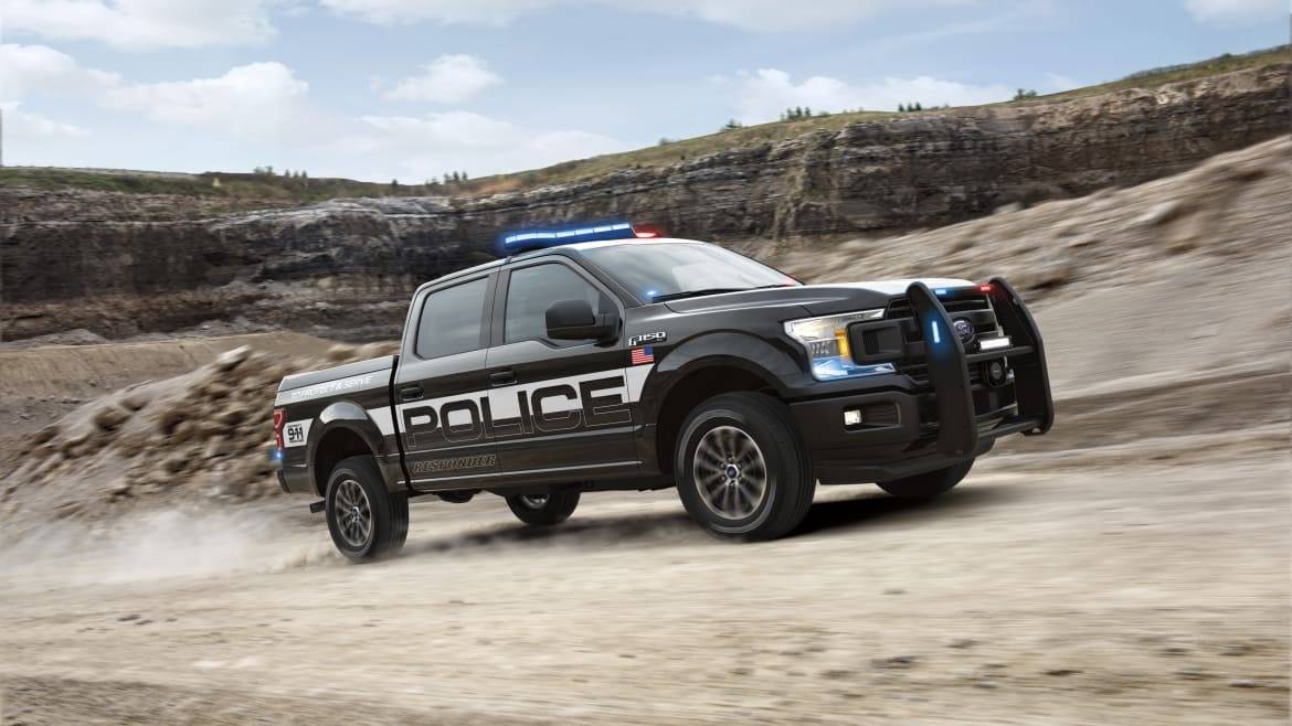 2018 Ford F-150 Police Responder Is First-Ever Pursuit Pickup