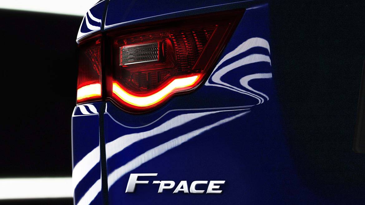 Jaguar F-Pace badge