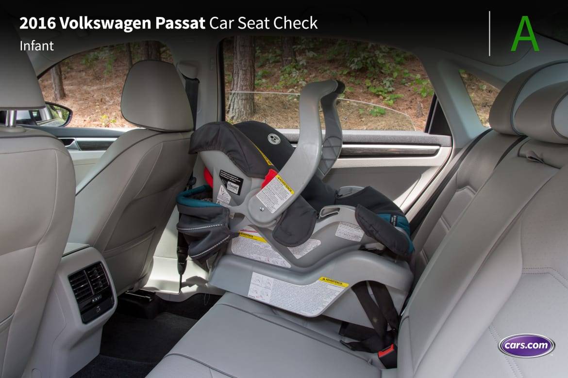 Volkswagen passat shop integrated child seats