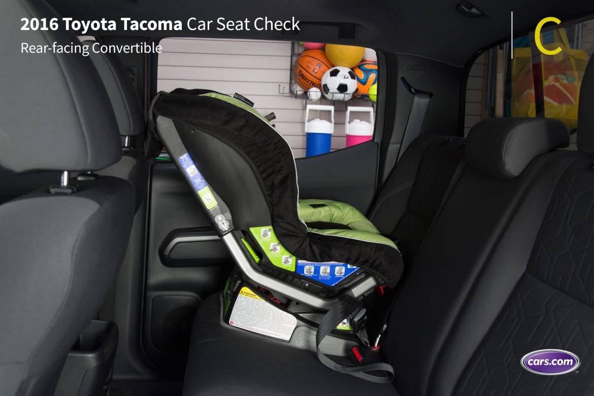 2018 Toyota Tacoma Car Seat Check, Toyota Tacoma Access Cab Car Seat Installation