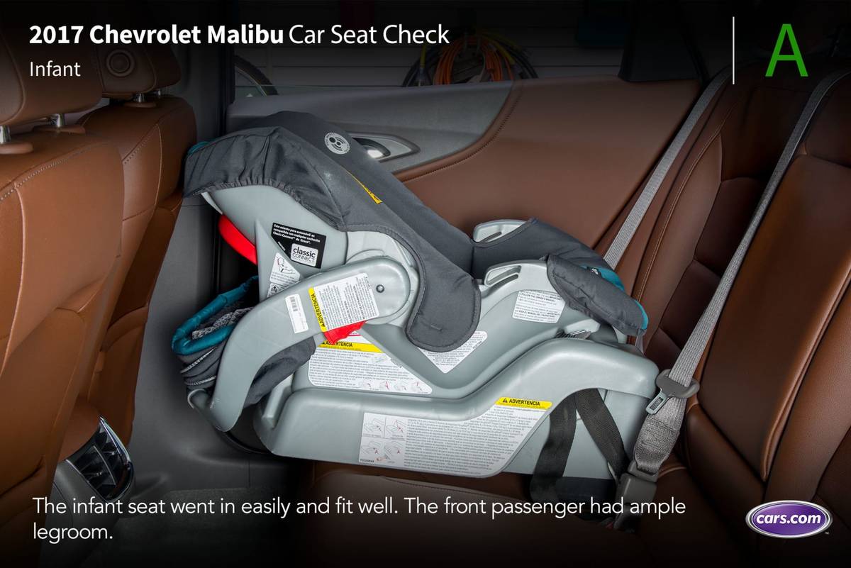 Chevy malibu on sale 3 car seats