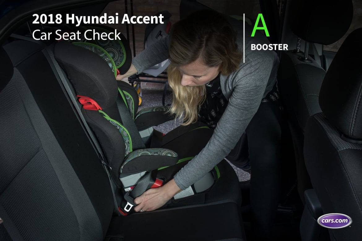 Hyundai accent on sale car seat installation