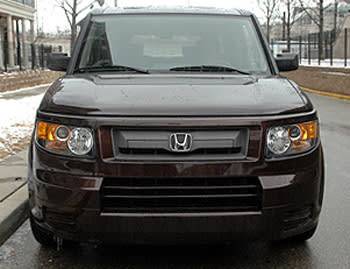 The Element debuted for the 2003 model year, and changes for 2007 are light. Even my Element SC test car, with ground effects and unique front styling, looks much like the original. The sunken headlights (below) have distinct projector bezels, something o | 